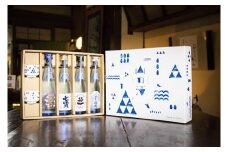 山梨地酒　名山の水　山の酒　純米酒飲み比べ４本セット 　〜甲斐の開運・笹一・春鶯囀・七賢〜 100-010