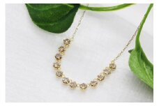 K18　ブラウンダイヤモンドペンダント　1.00ct　【KEN-4456】