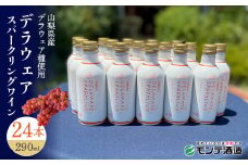 【モンデ酒造ふるさと納税】デラウェアスパークリングワイン24本 018-027