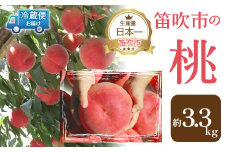 ＜25年発送先行予約＞山梨の完熟桃3.3kg以上 111-019