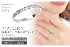 プラチナ0.12ＣＴ縁ありハーフエタニティリング　R3790DI-P2  188-017 ｜ アクセサリー リング 指輪 レディース プラチナ ダイヤモンド 天然ダイヤモンド 宝石 ジュエリー プレゼント 記念日 かわいい 人気 おすすめ 山梨 山梨県 笛吹市 アクセサリー リング 指輪 レディース プラチナ ダイヤモンド 天然ダイヤモンド 宝石 ジュエリー |