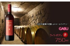 ルミエール GABU 750ml 日本ワイン 赤ワイン ライトボディ 063-012