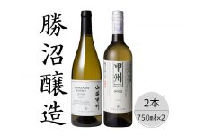 勝沼醸造　山梨甲州樽発酵・甲州ヴィンテージ2本セット 167-047
