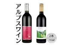 アルプスワイン　メルロ・こもれびのベーリーＡ2本セット 167-096