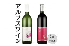 アルプスワイン　甲州ドライ・メルロ2本セット 167-106