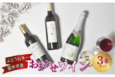 笛吹市産ワインおまかせワイン3本セット 157-047
