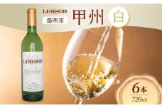 白ワイン Liaison リエゾン 甲州 720ml×6本 フルボトル やや辛口 ワイン 白 お酒 送料無料 山梨 日川中央葡萄酒 山梨県 笛吹市 177-7-24