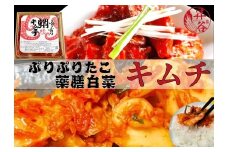 清匠昇谷　ぷりぷり蛸キムチ・薬膳白菜キムチ 食べ比べセット 167-181