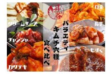 清匠昇谷　バラエティキムチ6種食べ比べセット 167-185