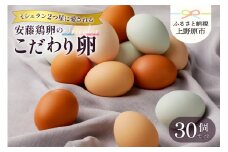 【山梨県産 卵】ミシュランも選ぶ高級卵セット（30個）