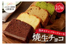 リュバン　焼生チョコ　10個セット