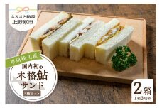 甲州桂川産 鮎サンド 3種(フライ・コンフィ・甘露煮) (215g)×2パック