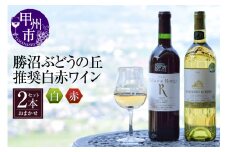 勝沼ぶどうの丘推奨ワイン 白赤セット（KBO）B-603【ワイン 白ワイン 赤ワイン 甲州市 山梨県】