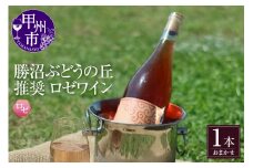 勝沼ぶどうの丘推奨 ロゼワイン1本（KBO）B-665