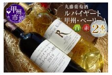 ルバイヤート甲州・ベーリーA赤白2本セット（MG）B2-664