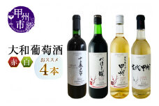 大和葡萄酒が贈る赤白4本満喫セット（MG）C8-651