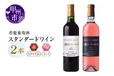 蒼龍葡萄酒が贈る『山梨のベーリーA』赤ロゼ2本セット（MG）B13-652