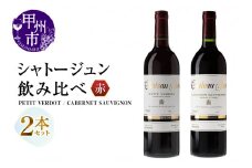 シャトージュン 2品種飲み比べセット【PETIT VERDOT・CABERNET SAUVIGNON】（MG）C5-671