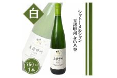 シャトーメルシャン 玉諸甲州きいろ香【白】（TDC）A09-741 【ワイン 白ワイン 甲州市 山梨県】