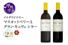 イケダワイナリー 2本セット【マスカットベリーA / グラン・キュヴェ シラー】（MG）B18-665