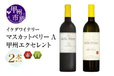 イケダワイナリー 2本セット【マスカットベリーA / 甲州エクセレント】（MG）B12-672