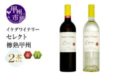 イケダワイナリー 2本セット【セレクト赤 / 樽熟甲州】（MG）B15-745