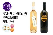 マルサン葡萄酒 若尾果樹園 醸し甲州 2本セット（MG）B18-672