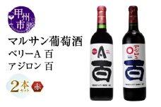 マルサン葡萄酒 ベリーＡ 百 アジロン 百 2本セット（MG）B13-667