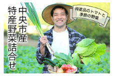 中央市産 特産 野菜詰合せ トマトと季節の野菜詰め合わせ  [た・から 山梨県 中央市 21470011] 野菜 やさい 詰合せ 詰め合わせ とまと トマト ミニトマト きゅうり 玉ねぎ たまねぎ 芋 いも 野菜セット 旬