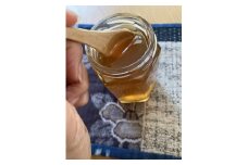 早川町産 日本ミツバチの100％天然・非加熱 国産・純粋はちみつ２００ｇ