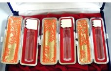 白水晶印鑑　３本セット [№5530-0025]