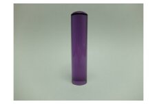 E442紫水晶　印鑑　13.5㎜×60.0㎜