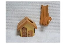 窓犬ハウスのハンコ立てと犬のマグネットフック　無着勅 木製 手作り 印鑑 はんこ 判子 ペン立て 犬 マグネット フック かわいい 可愛い おしゃれ オシャレ お洒落 インテリア