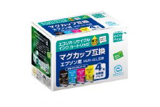 エコリカ【エプソン用】 MUG-4CL互換リサイクルインク 4色パック（型番：ECI-EMUG-4P） epson リサイクル インク 互換インク カートリッジ インクカートリッジ カラー オフィス用品 プリンター インク 山梨県 富士川町