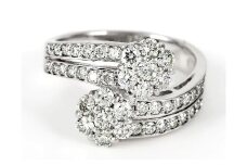ダイヤモンド リング 1.0ct Ｒ747DI-P2【サイズ：8号～16号（0.5刻み可）】ダイヤ プラチナ 指輪 ジュエリーアクセサリーレディース ギフト 贈り物 プレゼント 記念日 ケース付 鑑定書 保証書 華奢 [C2203]