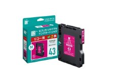 エコリカ【リコー用】 GC43M 互換リサイクルインク（型番：ECI-RC43M）　リコー リサイクル インク 互換インク カートリッジ インクカートリッジ カラー オフィス用品 プリンター インク 山梨県 富士川町