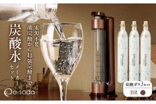 炭酸水メーカーセット（ブロンズ＋炭酸ガス3本） SWAC003-BR