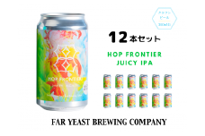 Far Yeast Hop Frontier -Juicy IPA- 12本セット［クラフトビール Far Yeast Brewing 国内外で多数授賞！］