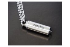 CMCbioペンダント ／ カーボンマイクロコイル ステンレス製チェーン付 山梨県【西桂町との共通返礼品】【tab0166】
