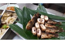 ふっくら子持ち鮎の甘露煮 【1パック１匹入り×５パック】【tab0179】