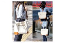 川北かばん（3WAYトートバッグ） アイスグレー [№5312-7075]0554