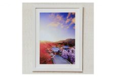 信州上田癒しの風景　写真家岡田光司　2Lサイズ額付きオリジナルプリント　18 [№5312-7094]0558