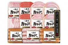爽やか信州軽井沢 詰め合わせ セット Ｃ / 熟成 ロースハム 42g2個 熟成ベーコン 45g ビアシンケン 60g2個 熟成 あらびきウインナー 58g2個 熟成ハーブウインナー 58g ロース生ハム 30g2個 信州ハム [№5312-0181]