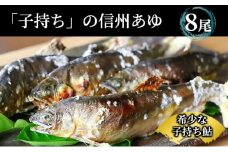  2025年9月発送 生産者直送！「信州あゆ 子持ち 」冷凍8尾入 長野 上田市 [№5312-0485]