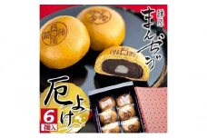 厄除招福まんぢゅう 6個入　饅頭 まんじゅう 和菓子 別所温泉 おかし お土産 名物 上田市 長野 [№5312-0735]
