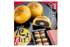 厄除招福まんぢゅう 8個入　饅頭 まんじゅう 和菓子 別所温泉 おかし お土産 名物 上田市 長野 [№5312-0736]
