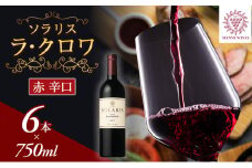 ソラリス ラ・クロワ 6本セット ワイン 赤ワイン 受賞歴多数あり お酒 酒 アルコール 信州 長野[№5312-1007]