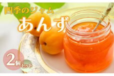 ジャム 長野 四季のジャム あんず 2個 セット 飯島商店 あんずジャム 朝ごはん 朝食 パン フルーツ 果物 デザート スイーツ ギフト プレゼント 贈答 贈り物 調味料 加工食品 アンズジャム アンズ 杏 杏子 長野県 上田市 上田 [№5312-1024]