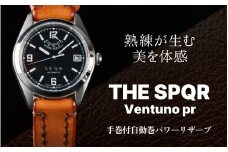 SPQR Ventuno pr アイボリー/ライトキャメル【腕時計 時計 ブランド SPQR スポール メンズ レディース 男女兼用 ギフト プレゼント 贈り物 ピンク ブラック アイボリー スチール 手巻き 自動巻 電池交換不要 秒針停止機能付 バンド 8色 レザーバンド スチール無垢バンド】