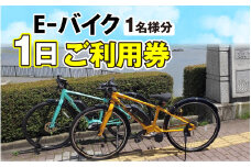 e-バイク（電動アシスト付き自転車）１日利用券